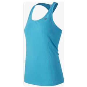 New Balance Built-in Bra Racerback Running Tank Top‎ Sky Blue Size Large